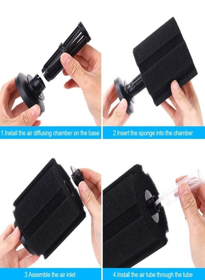 TED TABBIES Xy -280 Aquarium Sponge Filter, 1 Piece. only Sponge Filter - Image 2